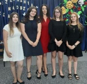 absolwentki PG w Parkoszu 2018/2019